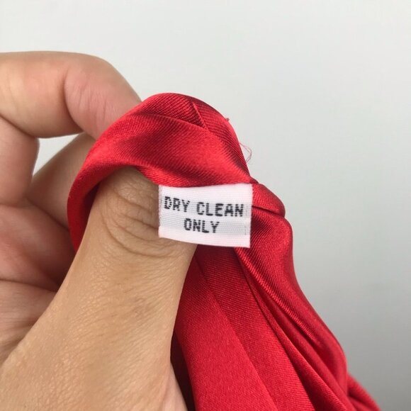 Tom And  Linda Platt Red Vintage Classic  Designer Pencil Dress women Size S - Picture 12 of 15